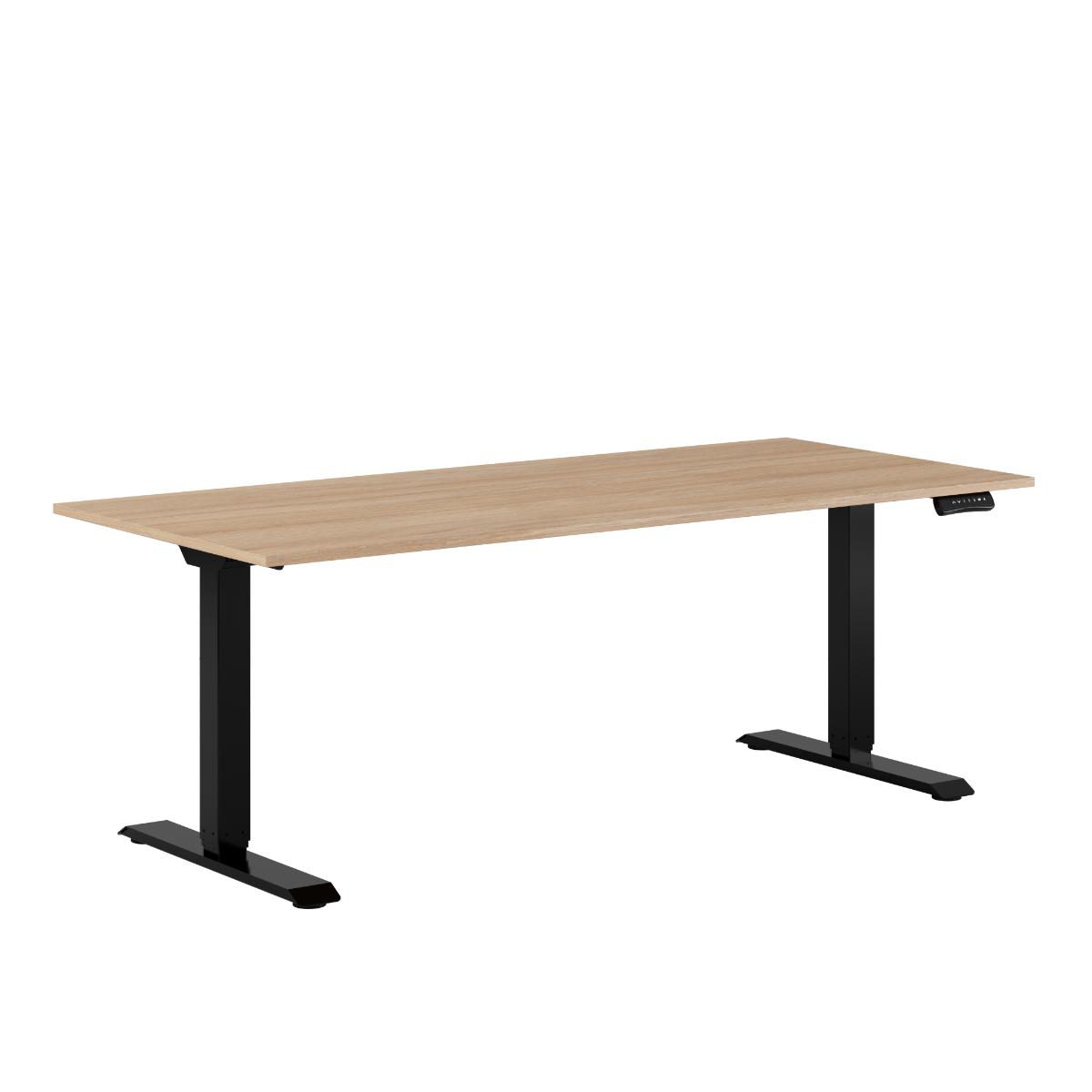 Premium Height Adjustable Table with 2 Motors 180x80cm