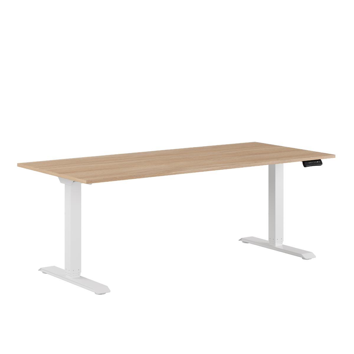 Premium Height Adjustable Table with 2 Motors 180x80cm