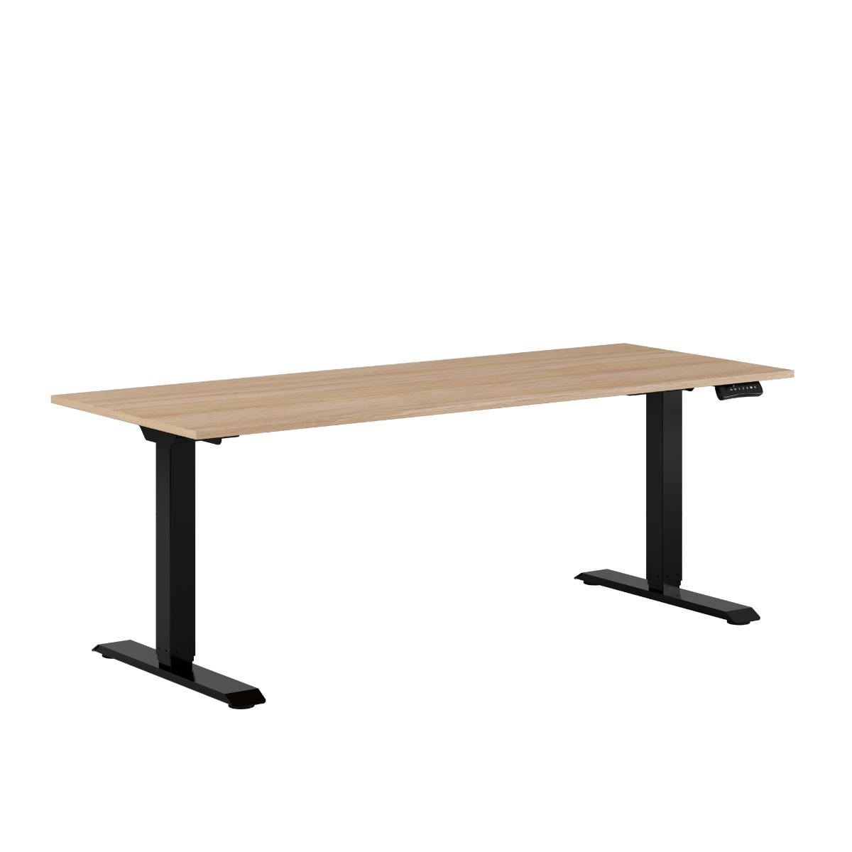 Premium Height Adjustable Table with 2 Motors 180x70cm