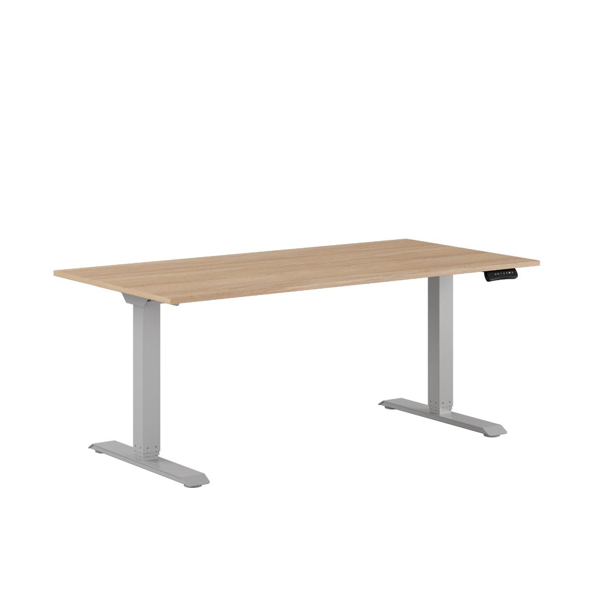 Premium Height Adjustable Table with 2 Motors 160x80cm