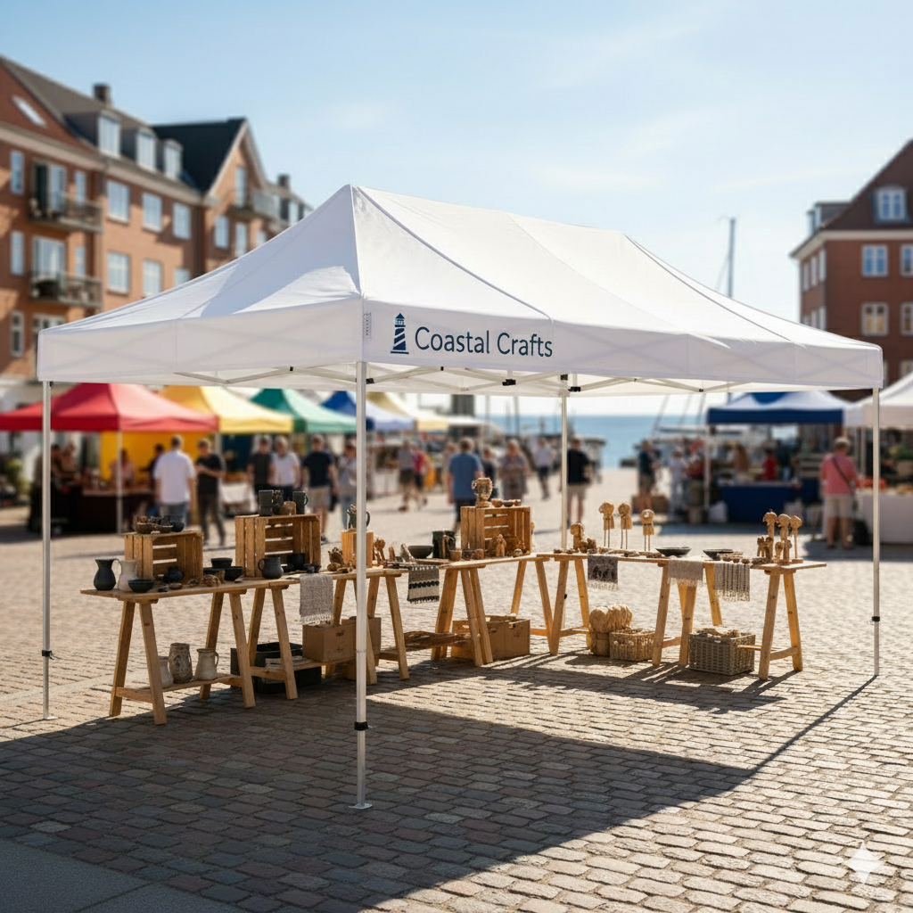 Standup tent Complete 4x6m HEXA Heavy Duty