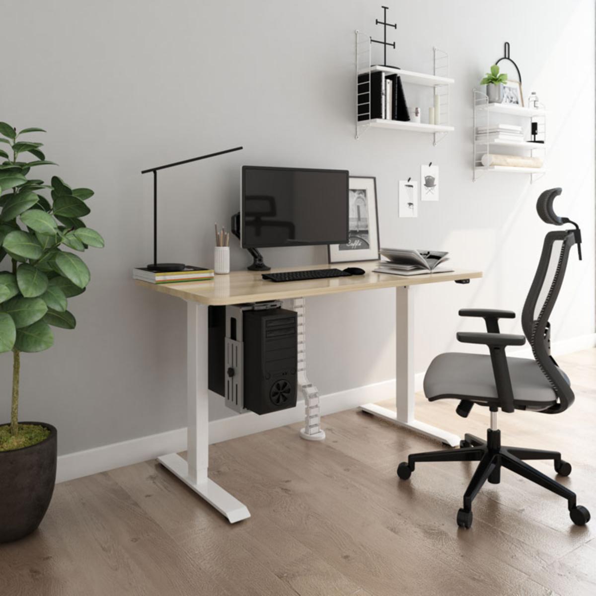 EASY Height Adjustable Table with 1 motor 160x80cm