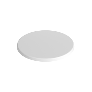White round table top