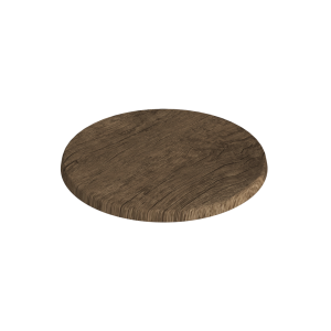 Dark Oak round tabletop