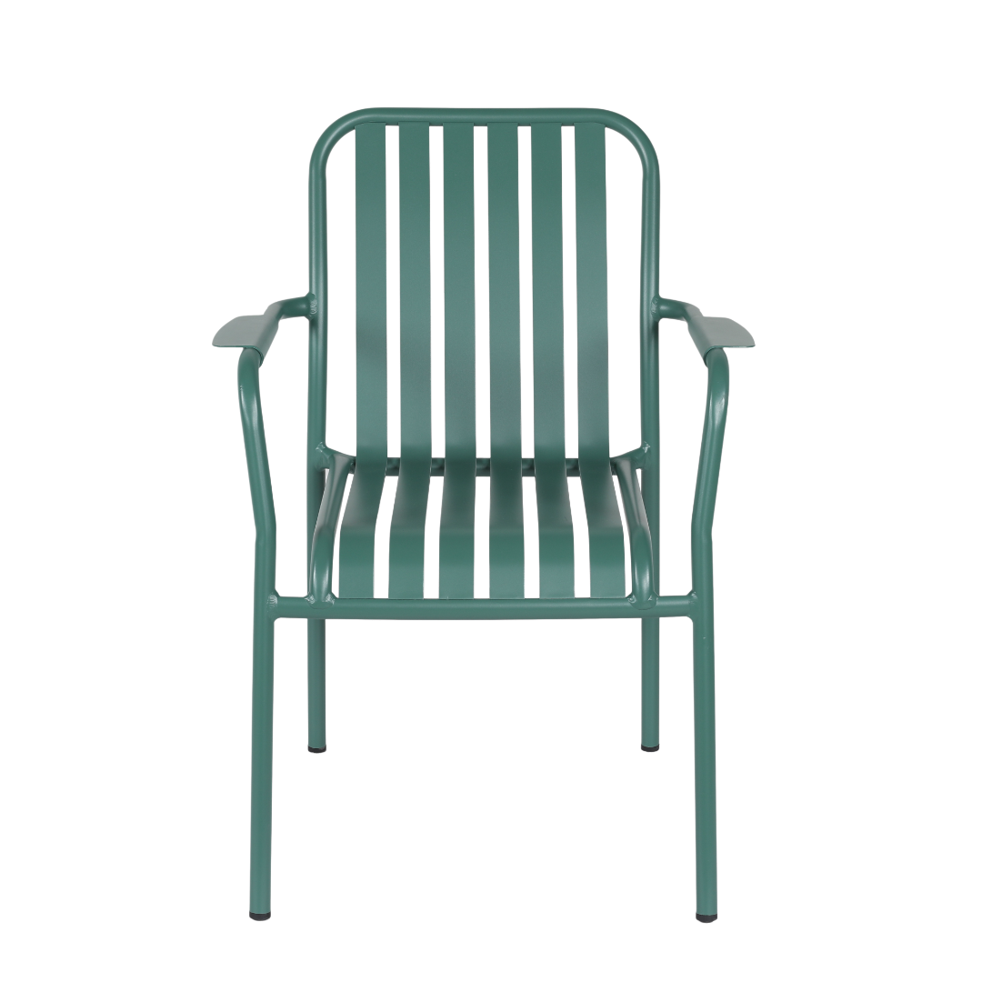 Rimini metal chair, stackable