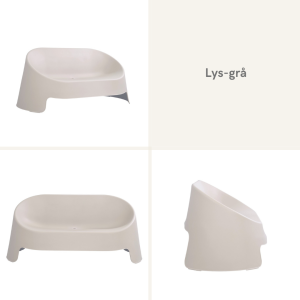 Lounge sofa, stackable