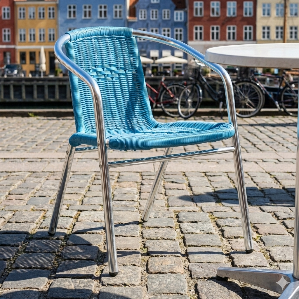 Amsterdam - Cafe chair - wicker