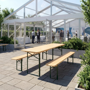 Brau Table/bench set 220x50 cm
