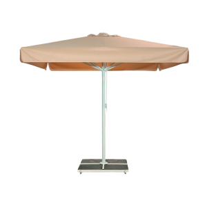 Giant parasol 4x4m complete with valance - White Frame
