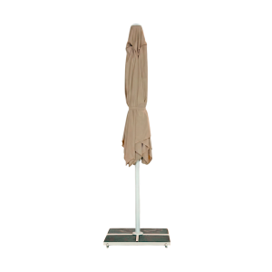 Giant parasol 3x3m complete without valance - White Frame