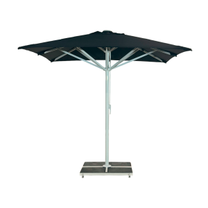 Giant parasol 3x3m complete without valance - White Frame