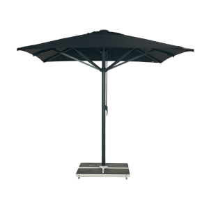 Giant parasol 4x4m complete without valance - Gray Frame