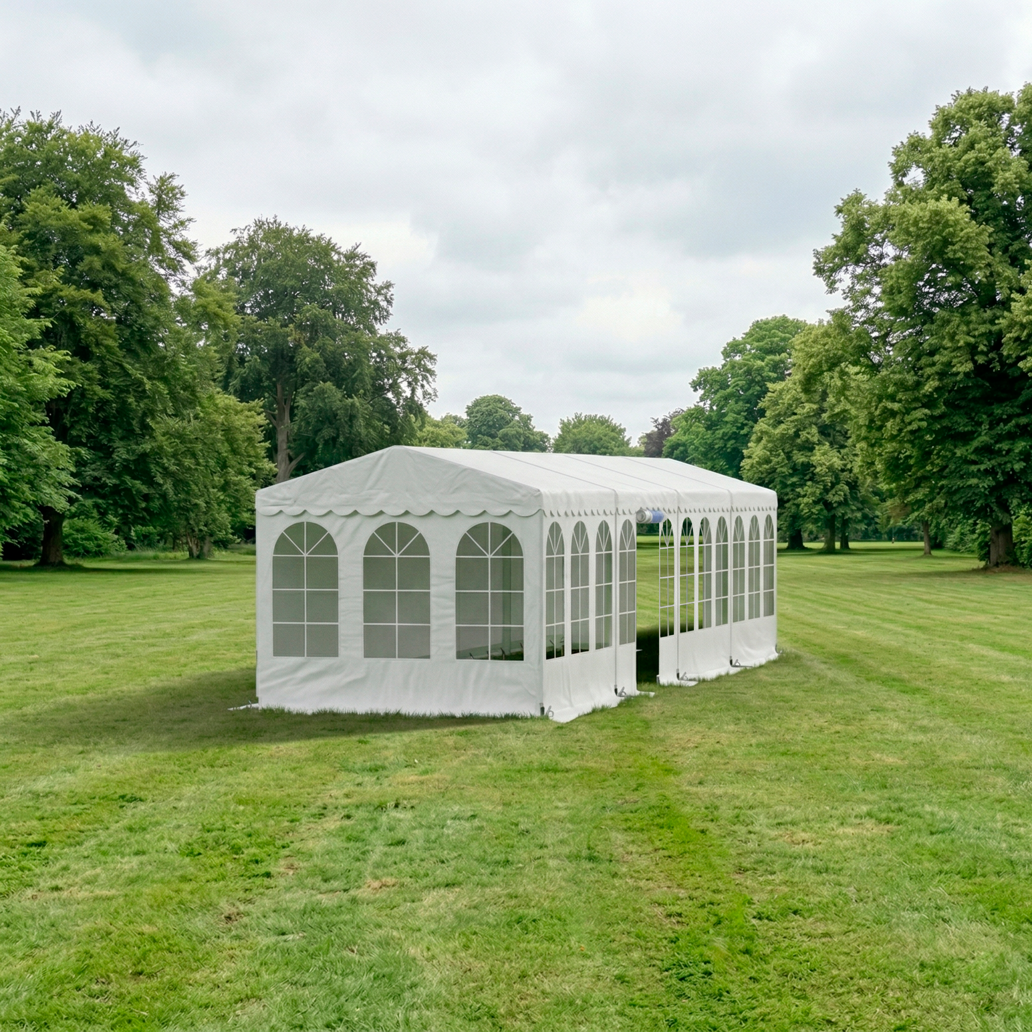 Party Tent Complete 3 x 12 mtr. WHITE