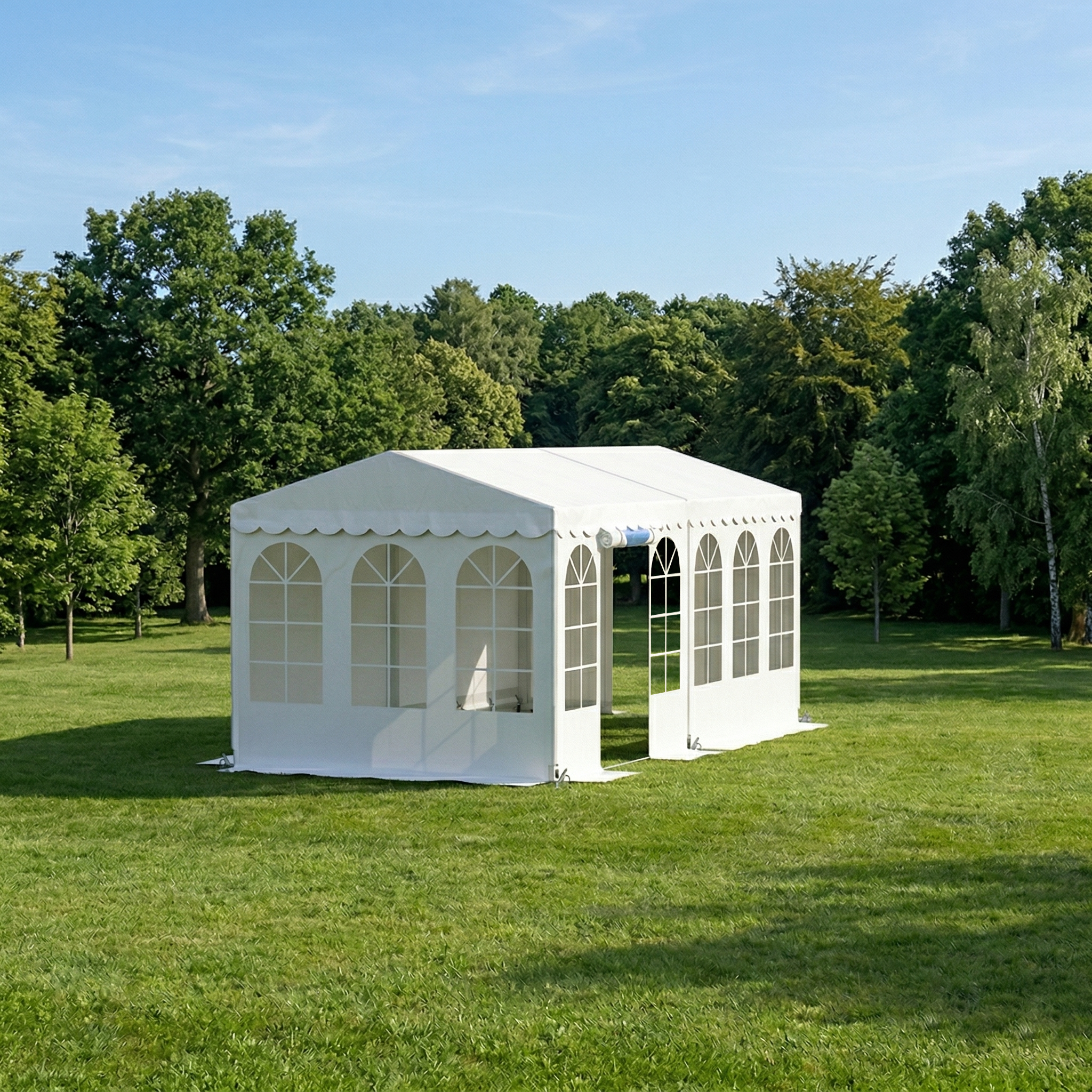 Party Tent Complete 3 x 6 mtr. WHITE