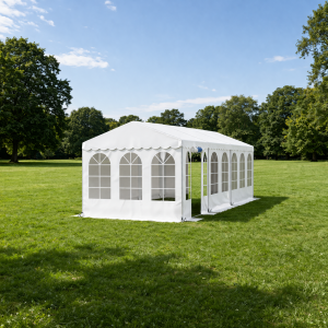 Party Tent Complete 3 x 9 mtr. WHITE