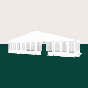 Party Tent Complete 12 x 6 mtr. WHITE