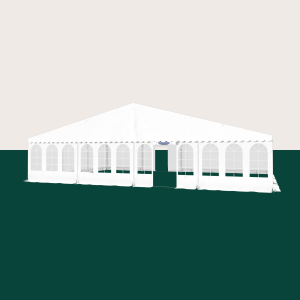 Party Tent Complete 12 x 9 mtr. WHITE