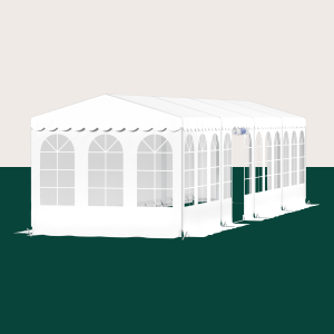 Party Tent Complete 3 x 12 mtr. WHITE