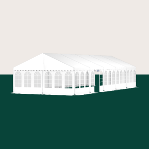 Party Tent Complete 6 x 15 mtr. WHITE