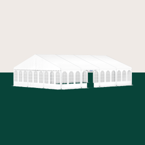 Party Tent Complete 9 x 12 mtr. WHITE