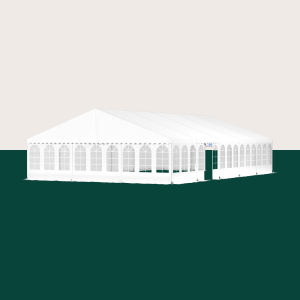 Party Tent Complete 9 x 15 mtr. WHITE