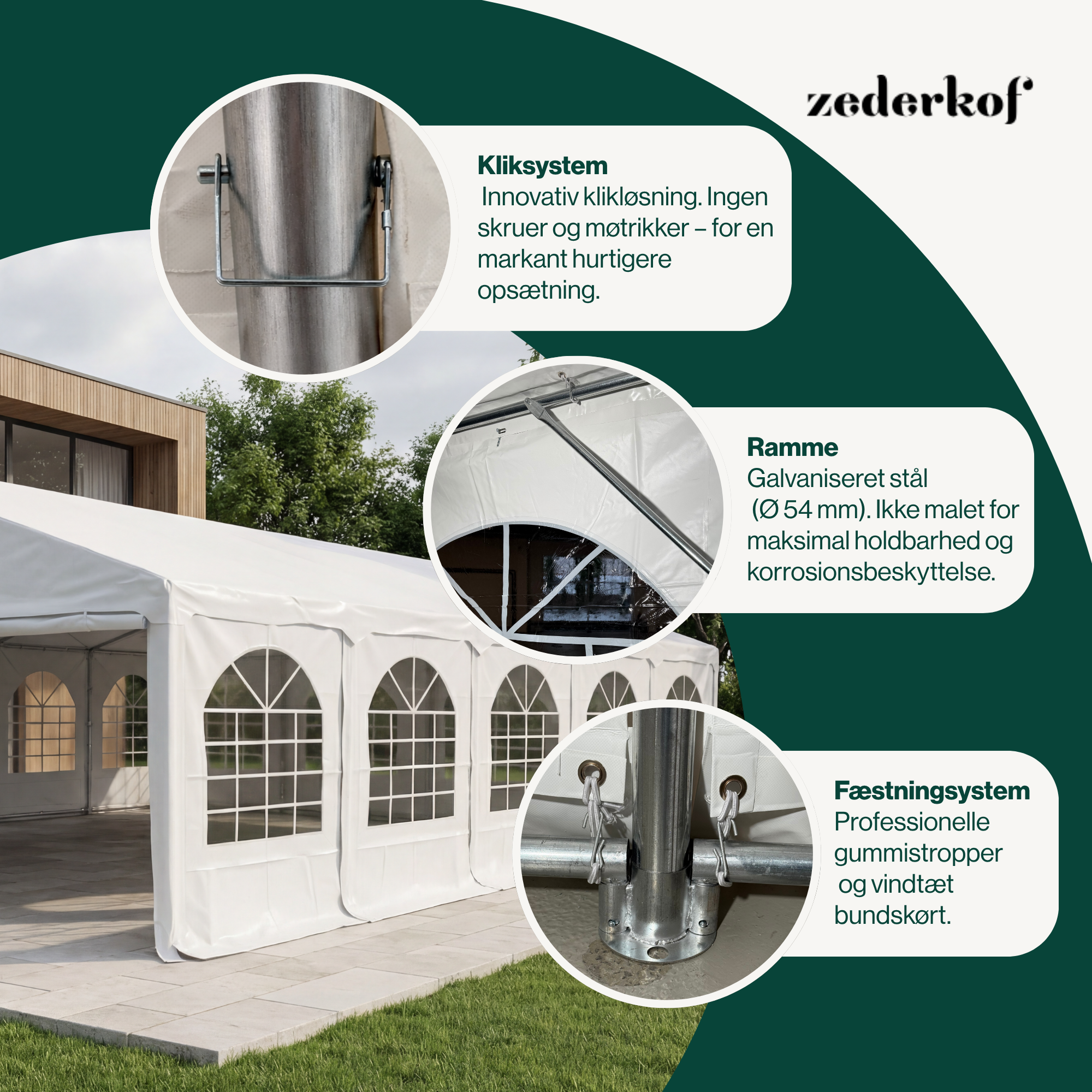 Tent for Events Complete 6x10m