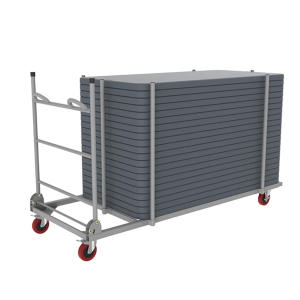 Zown Table Trolley L-Trolly incl. 20 tables