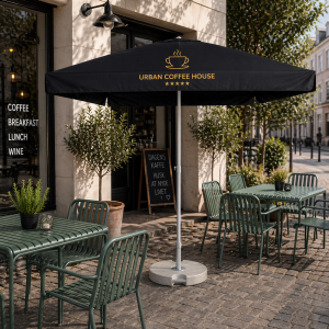 AD Parasol 3x3m with valance
