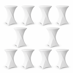 Stretch cover for standing table 10-pack