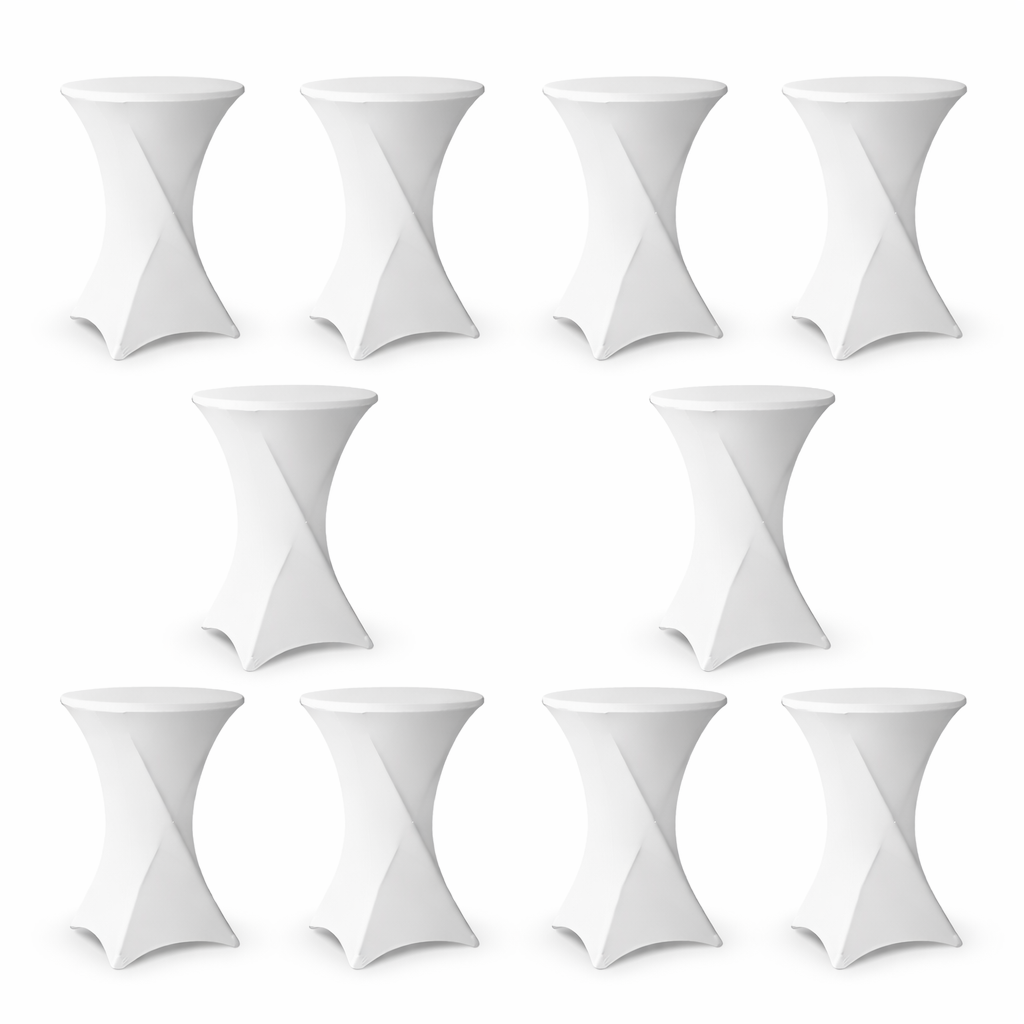 Stretch cover for standing table 10-pack