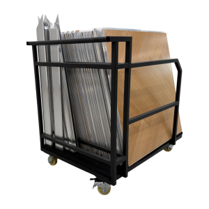 25m2 Dance floor incl. aluminum profiles and trolley