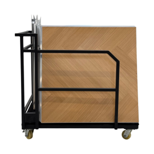 25m2 Dance floor incl. aluminum profiles and trolley