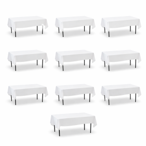 Tablecloth for EVENT foldable table 180x80cm 10-pack