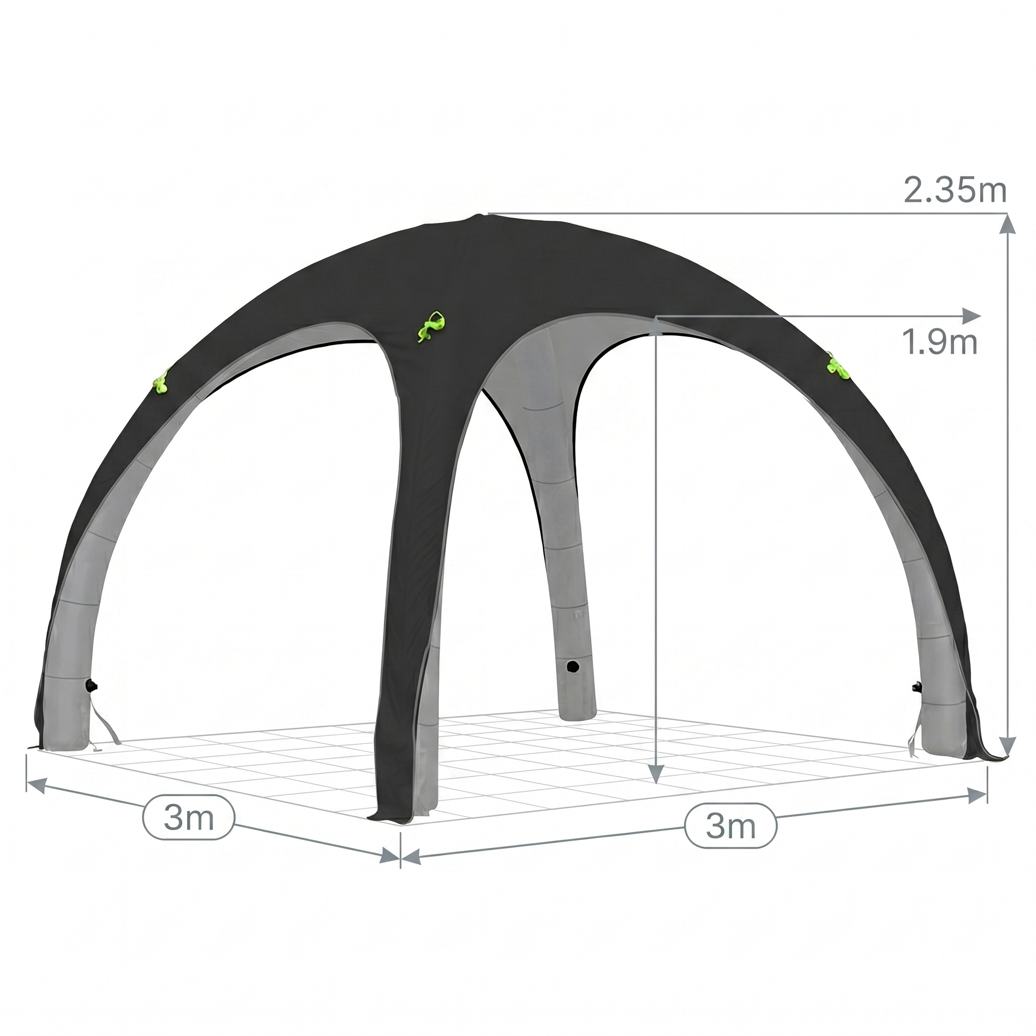 Complete Air Cover 3x3m