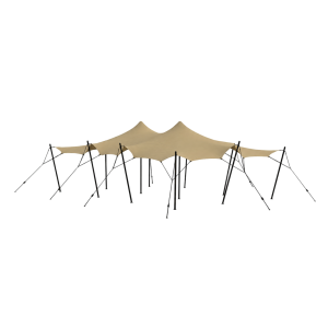 Stretch tent 6x9m -SAND - Complete