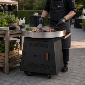 Blaze, White Fire Gas Grill