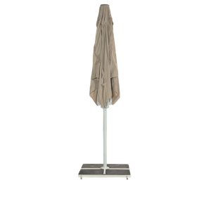 Giant parasol 5x5m complete with valance - White Frame