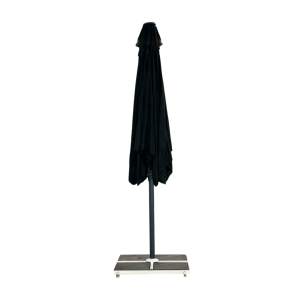 Giant parasol 5x5m complete with valance - Gray Frame