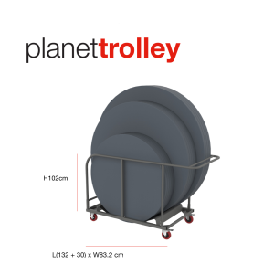 Zown plastic table Planet table trolley