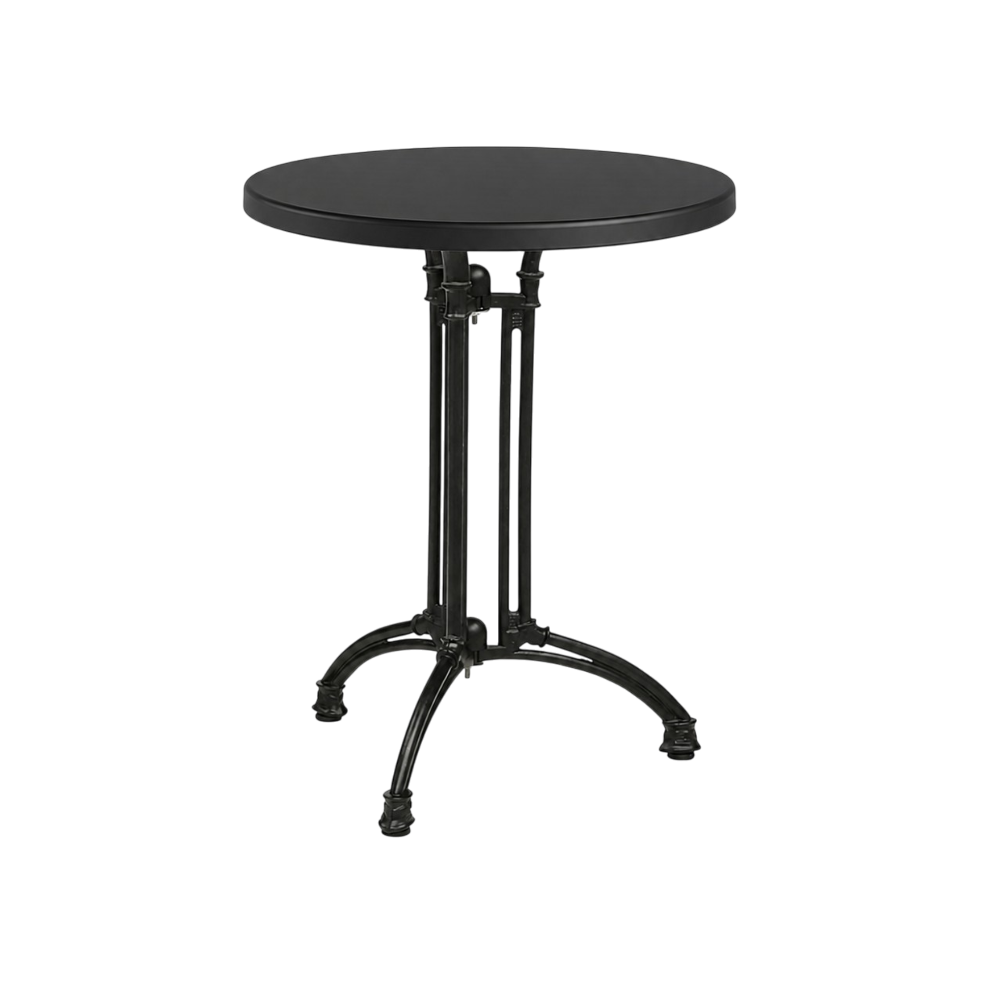 Black tabletop round
