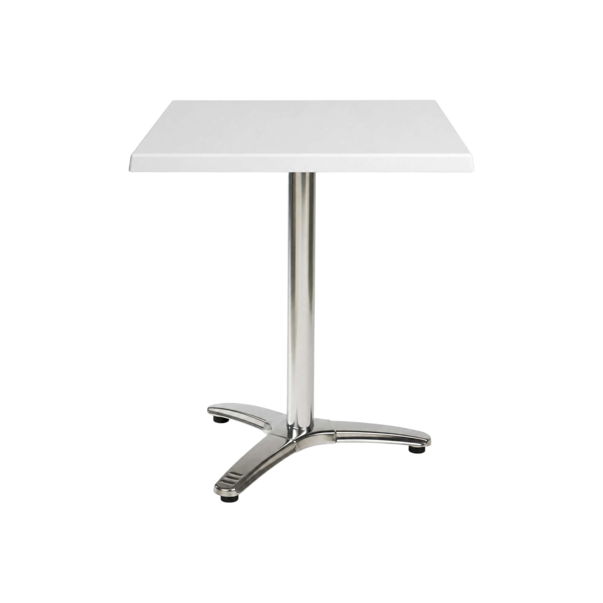 White tabletop square