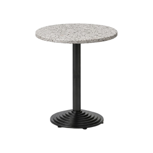 Terrazzo look tabletop round