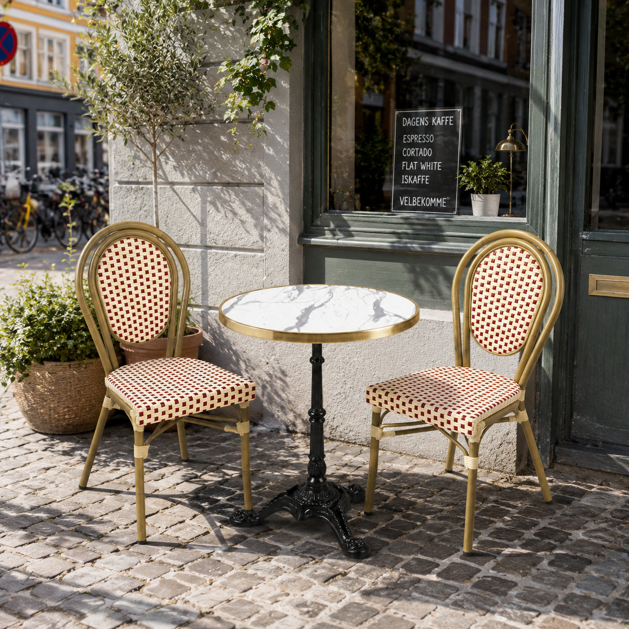 Cafe bundlepack Paris | red-beige