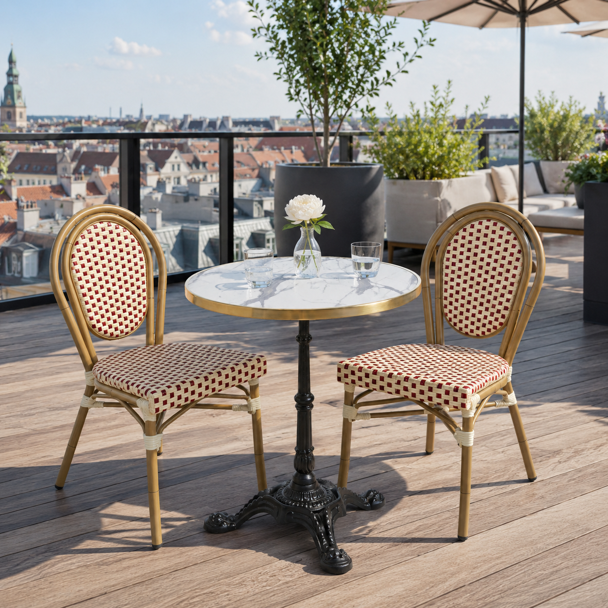 Cafe bundlepack Paris | red-beige