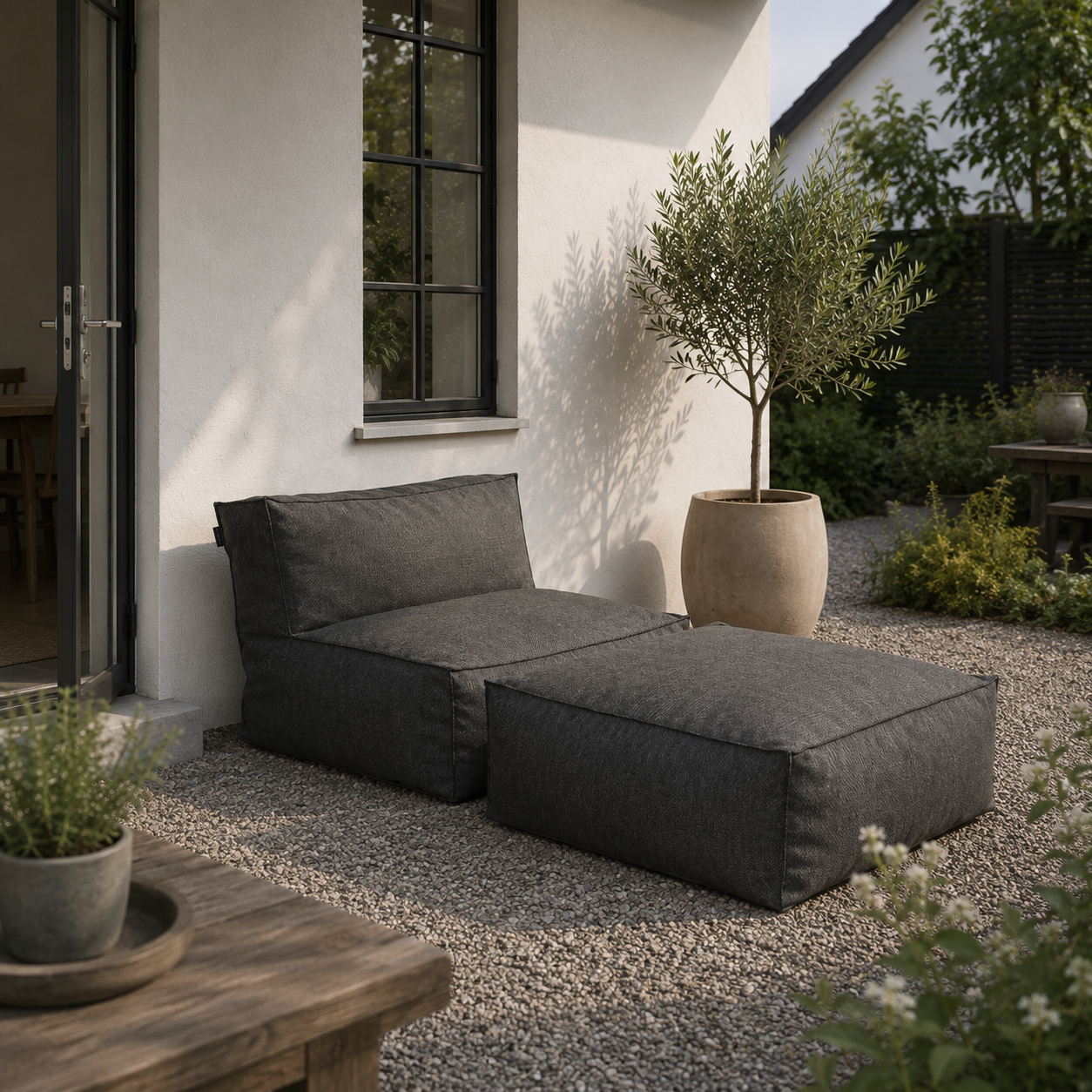 Cozy Lounge Sofa pouf module