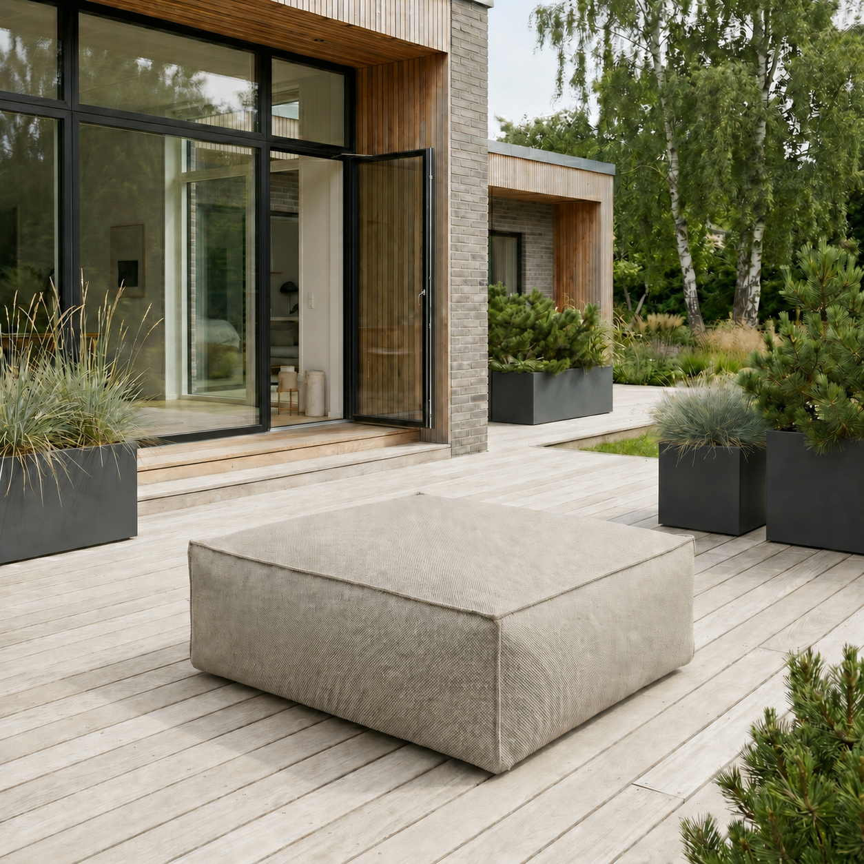 Cozy Lounge Sofa pouf module