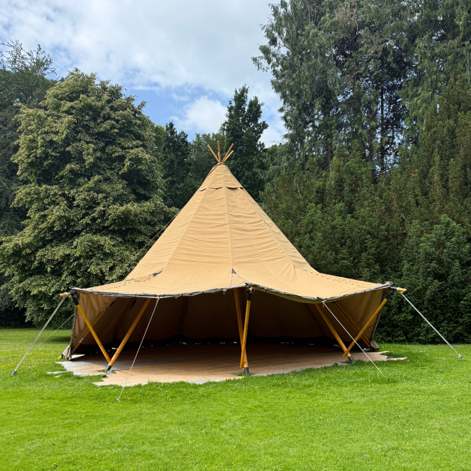 Teepee Ø8m Canvas