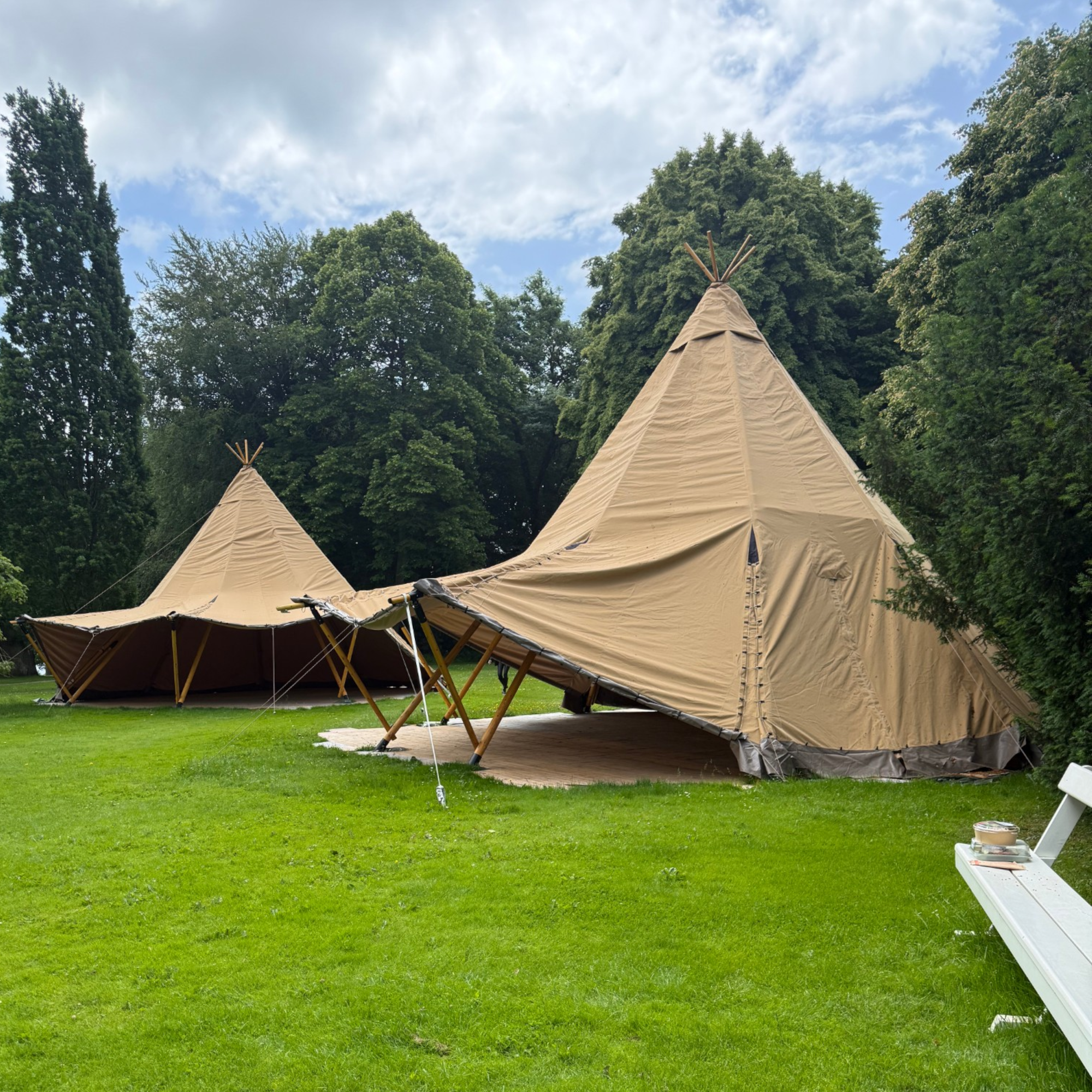 Teepee Ø8m Canvas
