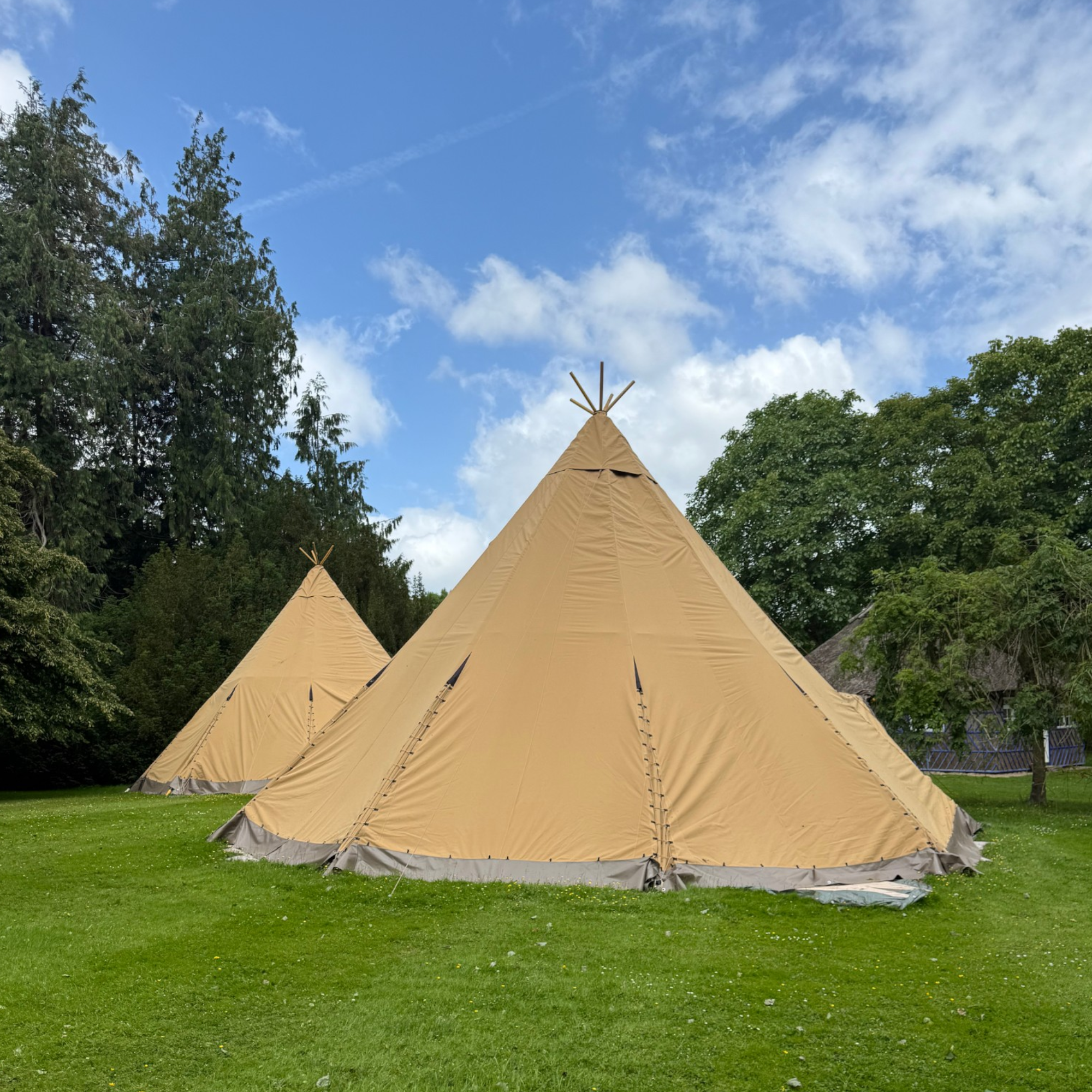 Teepee Ø8m Canvas