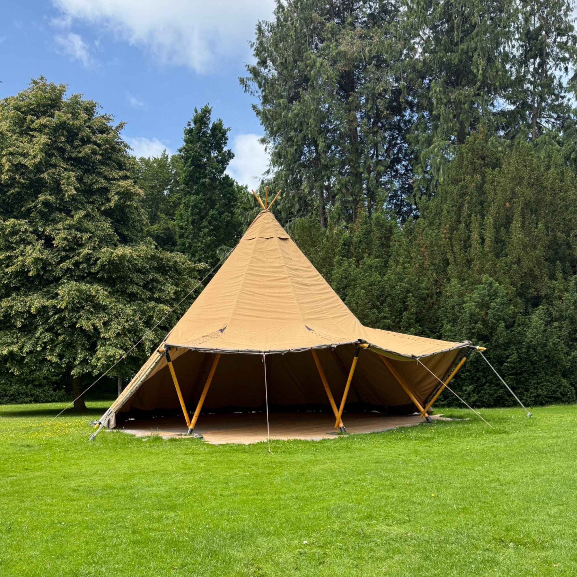 Teepee Ø8m Canvas
